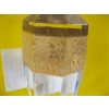 Image 3 : MOSERS 24KT GOLD RIM CRYSTAL CANDLEHOLDER