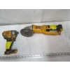 Image 2 : DEWALT IMPACT & DEWALT GRINDER W/1 BATTERY & CHARGER