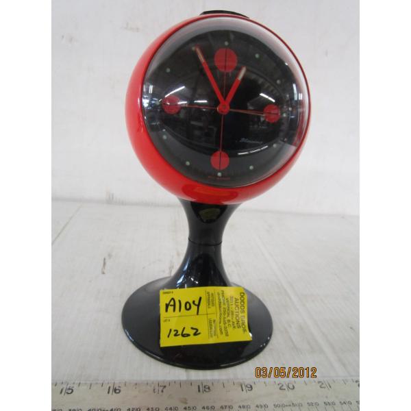 ORANGE BLESSING VINTAGE MCM CLOCK