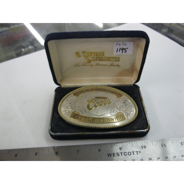 COLLECTOR BELT BUCKLE