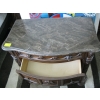 Image 3 : MARBLE TOP LG. 3 DRAWER NIGHTSTAND