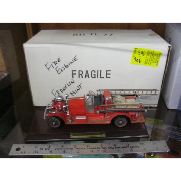 1922 ARYNS FOX RK4 FIRE TRUCK - FRANKLIN MINT