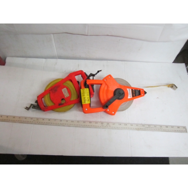 2 - 30M/100' TAPE MEASURES