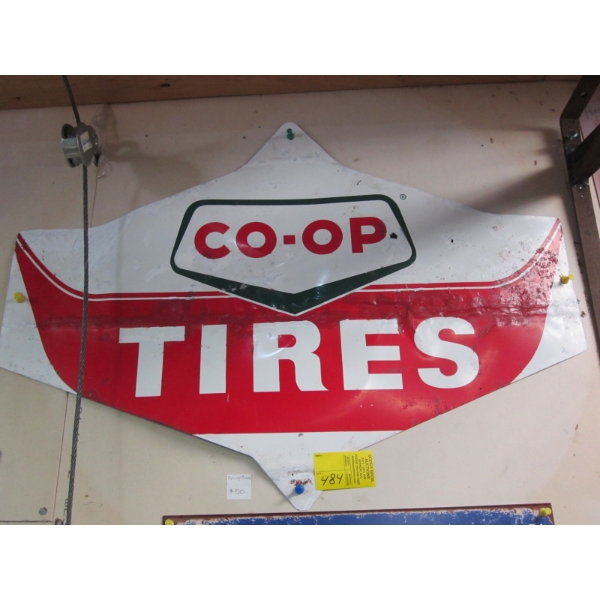COOP TIRES SIGN