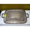 Image 3 : TRAY OF SILVERWARE & A PLATTER