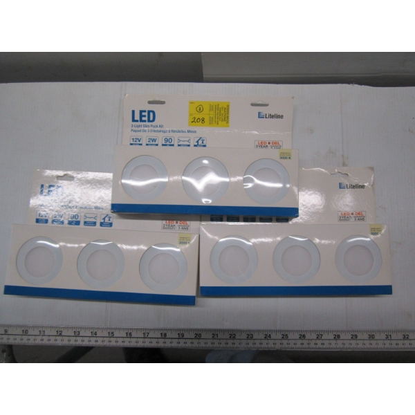 3 - 3 LIGHT SLIM PUCK KITS