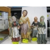 Image 1 : 5 LG. CERAMIC FIGURINES
