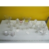 Image 2 : LG. LOT OF VINTAGE GLASSWARE, SM. WINEGLASSES & CREAMERS