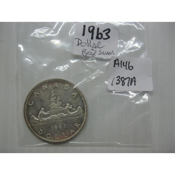 1963 $1 80% SILVER COIN