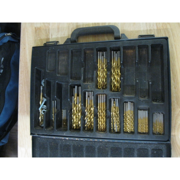 MASTERCRAFT DRILL BIT SET W/ASST. DRILL BITS - NOT COMPLETE