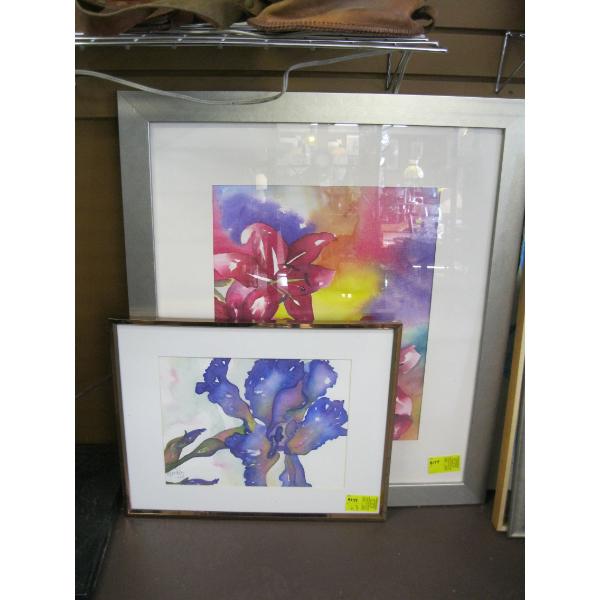 2 FRAMED ORIGINAL PAINTINGS