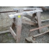 Image 2 : PR OF HEAVY WOODEN SAWHORSES