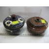 Image 1 : 2 WOODEN LIDDED BOWLS