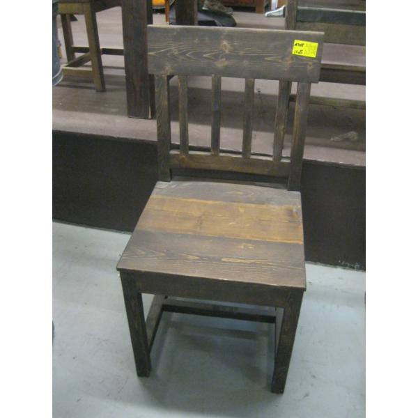 WOOD FRAMED CHAIR
