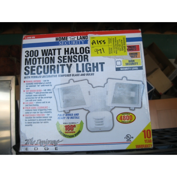 300W HALOGEN MOTION SENSOR SECURITY LIGHT