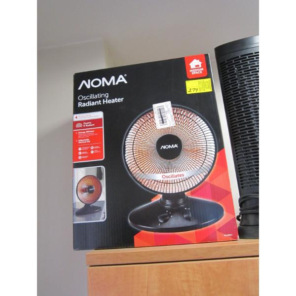 NOMA OSCILLATING RADIANT HEATER
