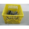 Image 2 : YELLOW CRATE OF CASTORS