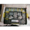 Image 6 : 3 STORAGE CONTAINERS W/ASST. CONTENTS & A BOX W/TUNE UP ANALYZER & ASST. SAWBLADES