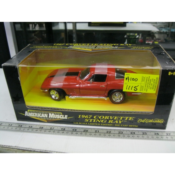 1967 CHEVY CORVETTE AMERICAN MUSCLE CAR IN BOX