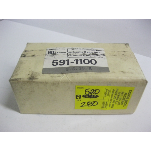 7.55X55 SWISS|6X10 CARTRIDGES