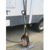 Image 1 : BUNDLE OF GARDEN TOOLS:  WEEDER, RAKE, SHOVELS
