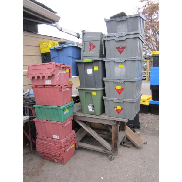 PLASTIC STORAGE BINS