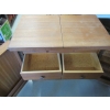 Image 5 : FOLDING TOP SEWING CABINET W/DRAWERS INSIDE