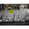Image 1 : 15 VINTAGE GLASSES & 2 SM. CREAMERS