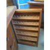 Image 4 : FOLDING TOP SEWING CABINET W/DRAWERS INSIDE