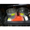 Image 4 : POTS, PANS, ONION SOUP BOWLS IN WICKER BASKETS, ETC.