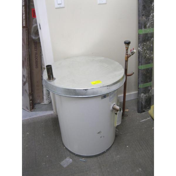 SMALL HOT WATER TANK, CONDITION UNKNOWN