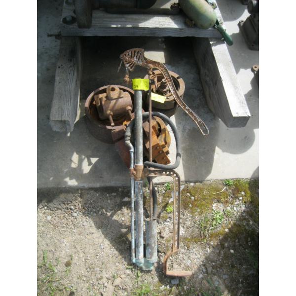 MISC. HAND BUCKET PUMP, ETC.