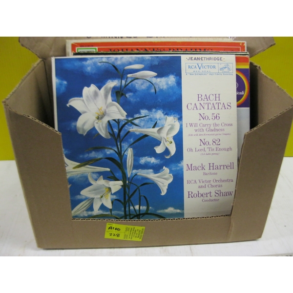 ASST. RECORDS - BACH, ETC.