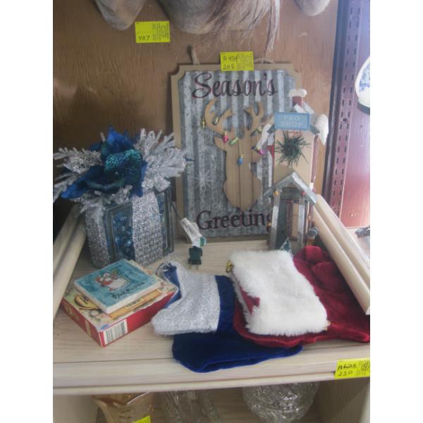 ASST. CHRISTMAS DECORATIVE ITEMS