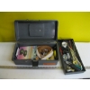 Image 1 : GREY TOOLBOX W/CONTENTS