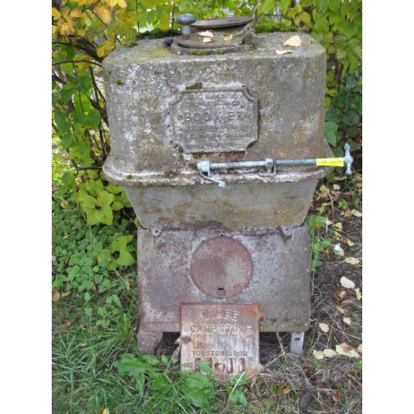 BOOKER WOOD FURNACE & WYBEE CAMP STOVE PLATE