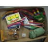 Image 4 : MISC. WOODEN FIGURINE, CARPETS, ETC.