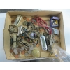 Image 1 : BOX OF MISC. RINGS, BILLS, NECKLACES, ETC.