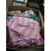 Image 5 : 2 BOXES OF MISC. BELTS, BEDDING, ETC. & 2 ELECTRIC FANS