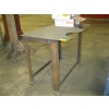 Image 1 : METAL TABLE W/BOTTLE CUTOUTS