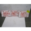 Image 1 : 3 BC MUNICIPAL PLATES - 1965