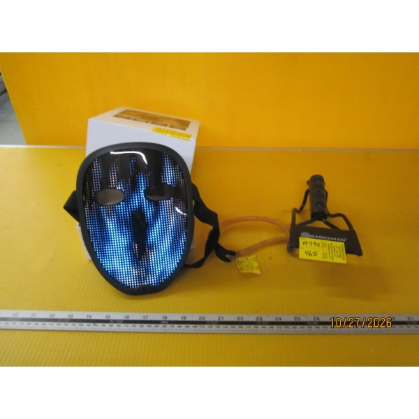 SHINING APP MASK & A MARKSMAN SLINGSHOT
