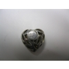 Image 4 : PAIR OF STERLING .925 SILVER EARRINGS & HEART PENDANT