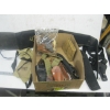 Image 1 : BOX W/ASST. GUN CASE, HOLSTER, LEATHER POUCHES, ETC.