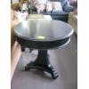 Image 1 : SINGLE DRAWER ROUND OCCASIONAL TABLE