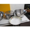 Image 2 : LG. STAINLESS MIXING BOWLS & A POT