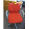 Image 1 : RED & GREY OFFICE CHAIR