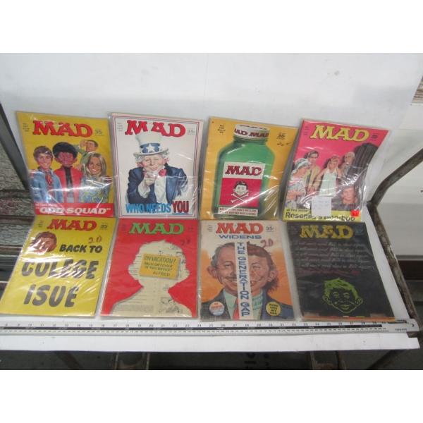 8 1969 MAD MAGAZINES