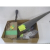 Image 1 : LG. LOT OF VINTAGE HAND TOOLS - CHISELS, HAND SAW, ETC. & A CAST IRON PAN