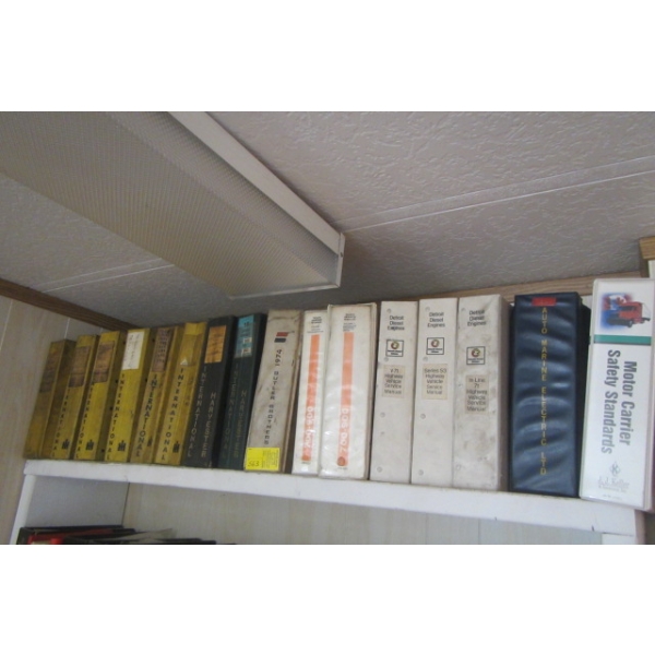 SHELF OF MOSTLY INT'L MANUALS